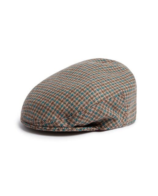 Purdey - Gorra de tweed con visera corta Litton Purdey.