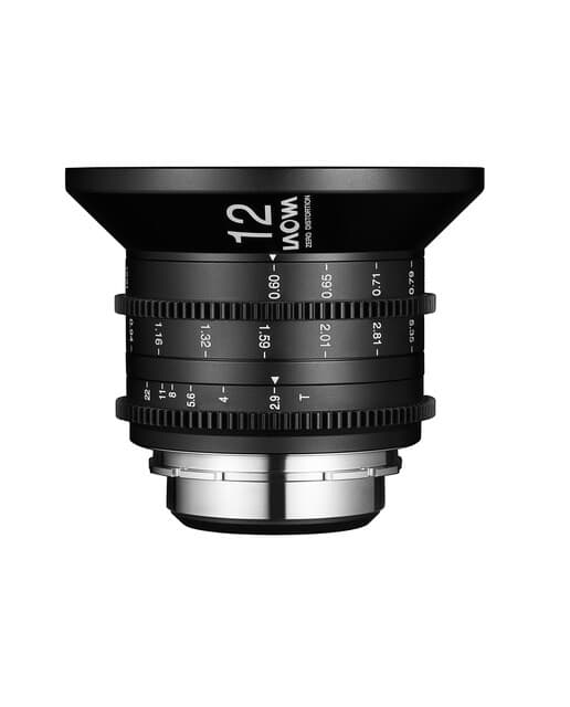 Laowa - Objetivo Laowa 12mm T2.9 Zero-D Cine Metrico Sony FE.