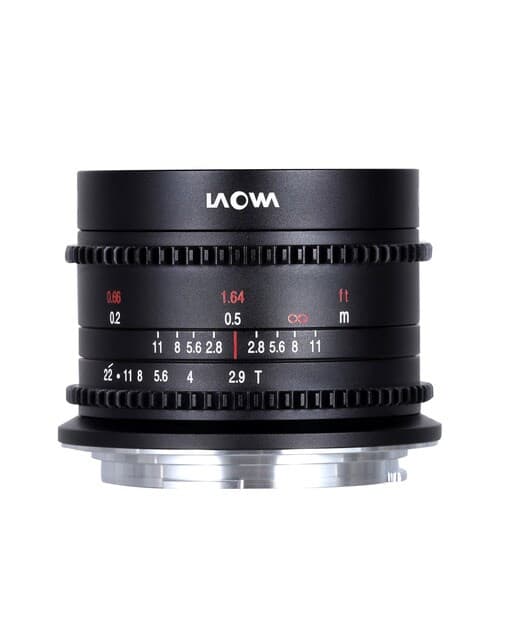 Laowa - Objetivo Laowa 9mm T2.9 Zero-D Cine Canon RF.
