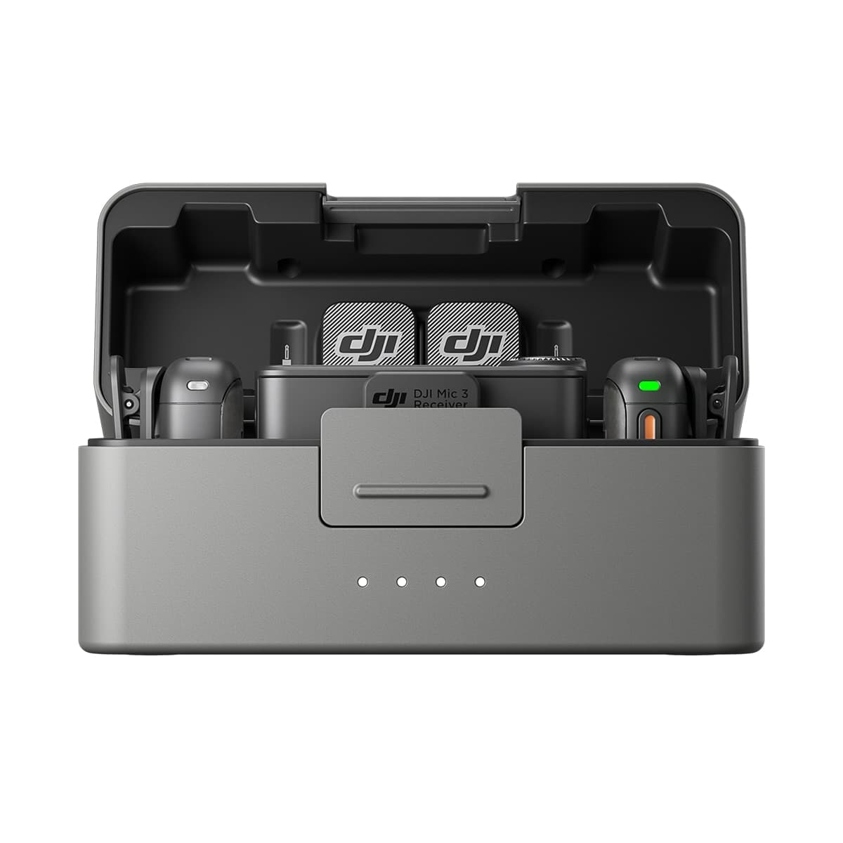 DJI - Pack DJI Mic 3 (2 Transmisores + 1 Receptor + Estuche de carga).