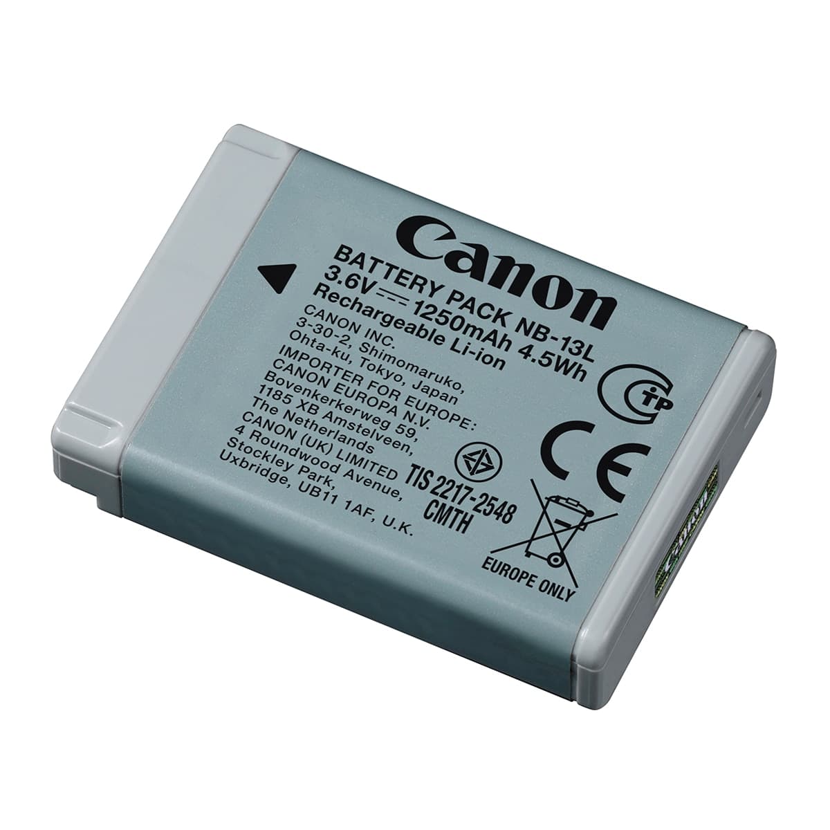 Canon - Bateria NB-13L para Canon Powershot G7X.