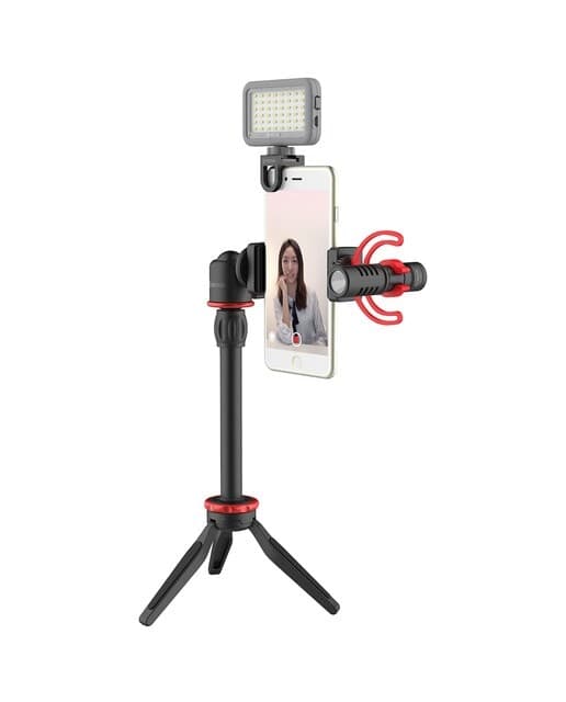 Boya - Kit de vídeo universal BOYA BY-VG330 para smartphone.