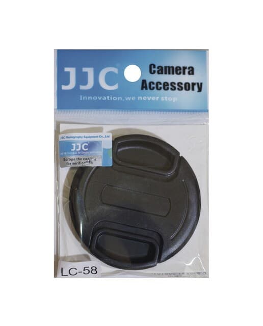 JJC - Tapa de protección JJC para objetivos con diametro 58 mm.