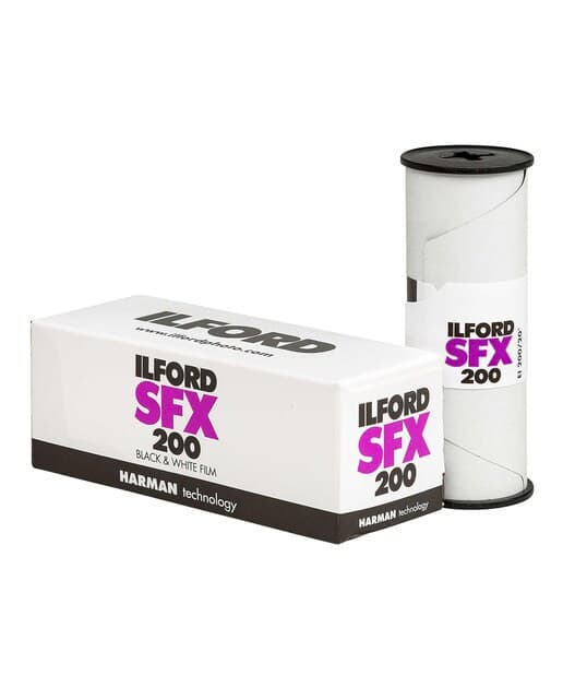 ILFORD - Película fotográfica Ilford SFX 200 Blanco y negro.