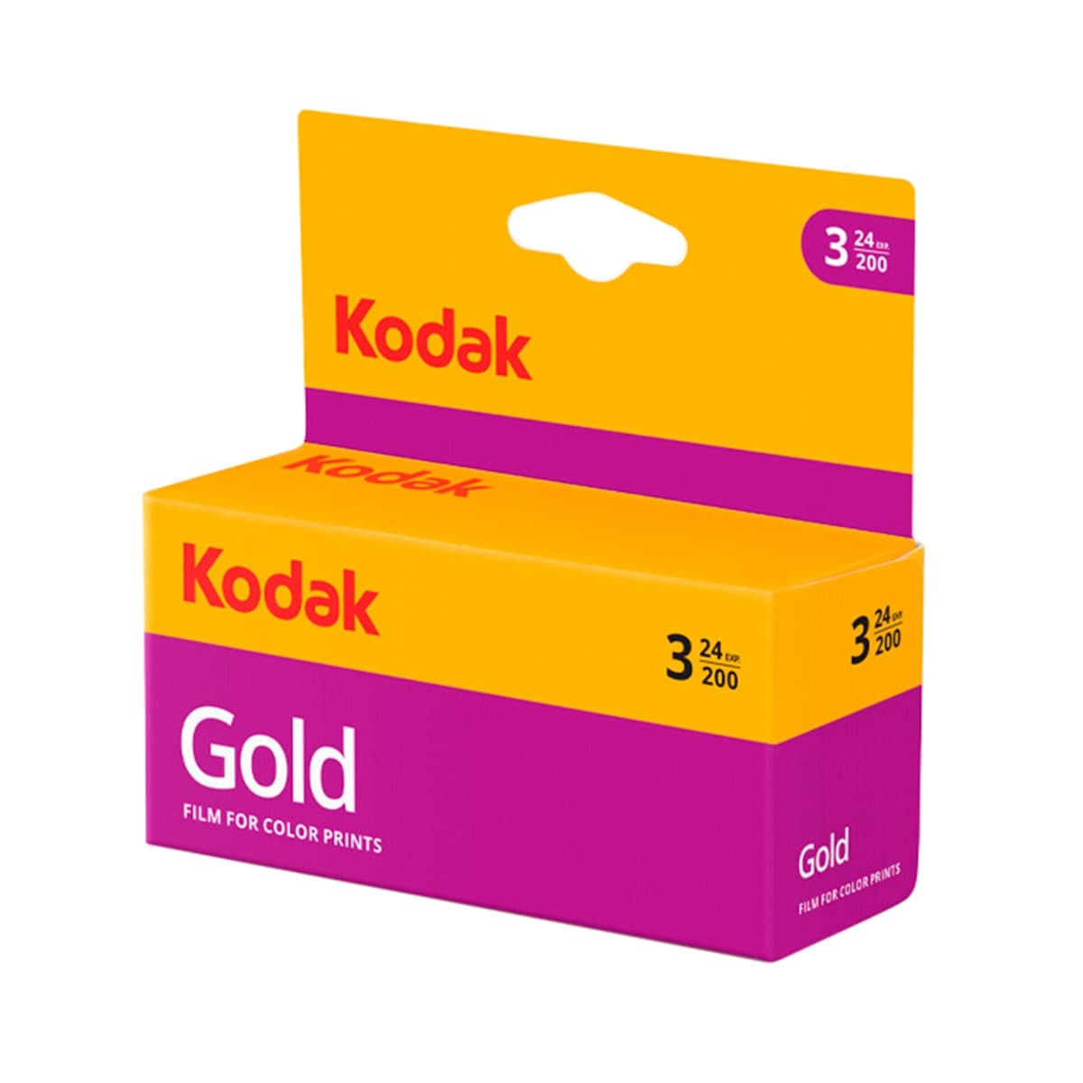 Kodak - Película fotográfica Kodak Gold 200 Color Print 135-24 (3 Pack).