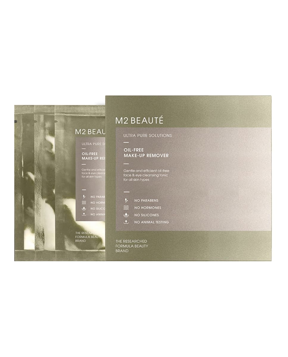 M2 Beauté - Discos limpiadores de ojos Ultra Pure Solutions Oil Free Eye Make Up Remover M2 Beauté.