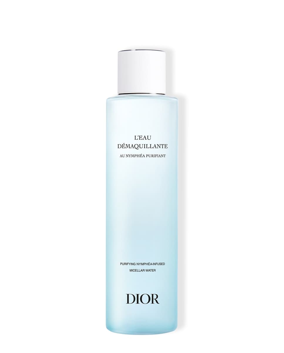 DIOR - Agua micelar desmaquillante para rostro y ojos - fórmula de tratamiento con nenúfar blanco francés purificante.