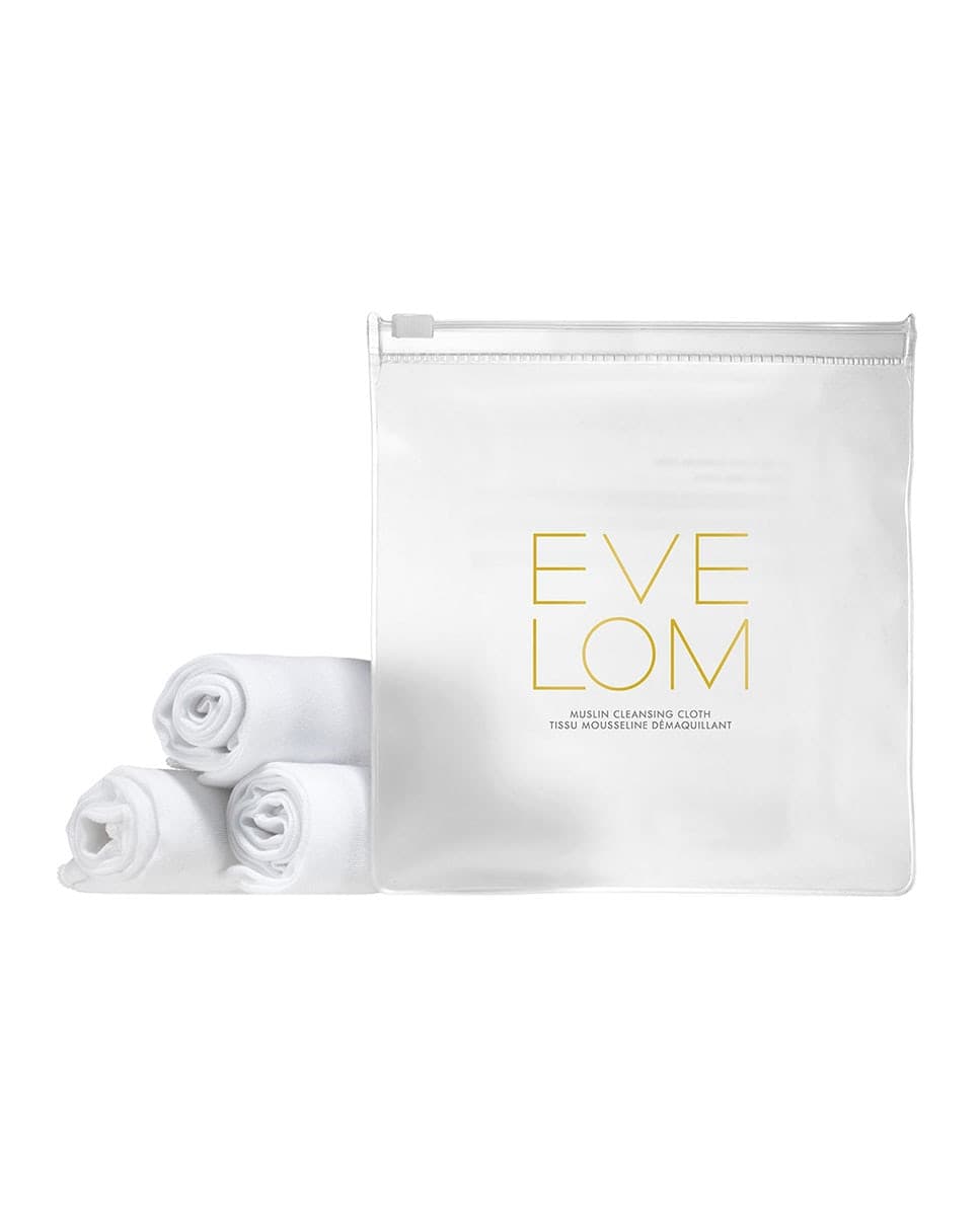 Eve Lom - Paños limpiadores Muslin cloth 3 unidades Eve Lom.