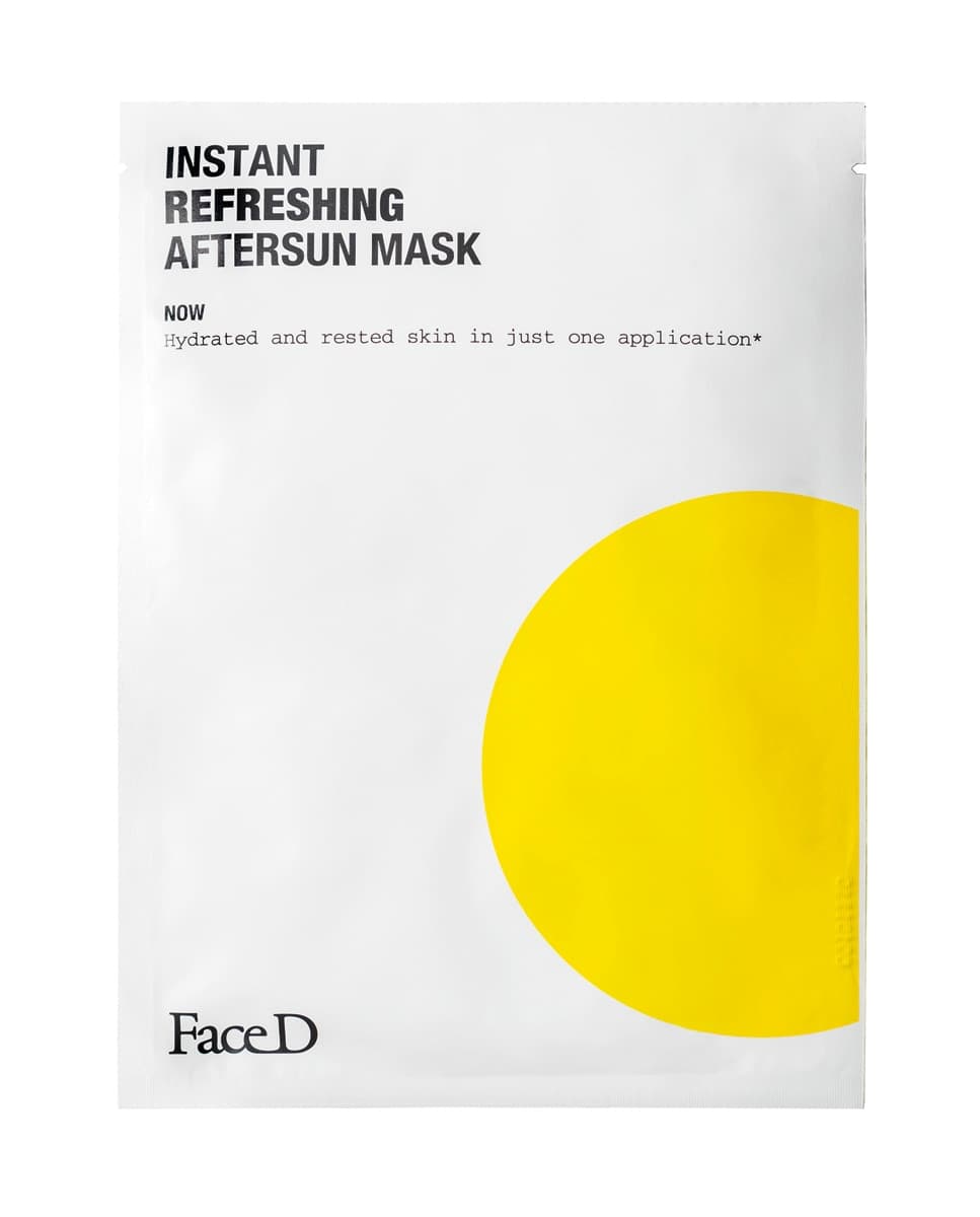 Face D - Mascarilla Refrescante Después Del Sol Face D.