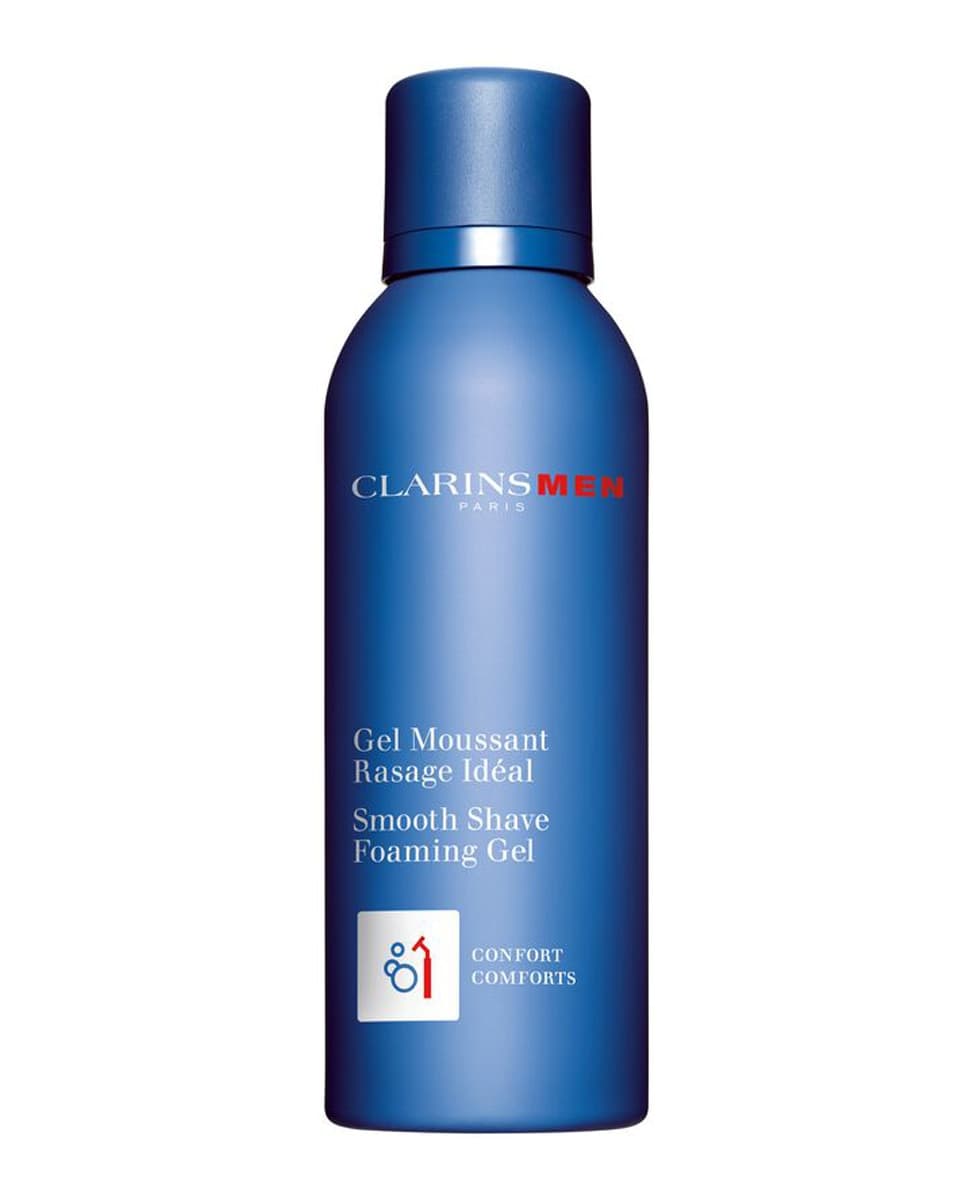 Clarins - Gel espumoso de Afeitar Men Smooth Shave Foaming Gel 150 ml Clarins Men.
