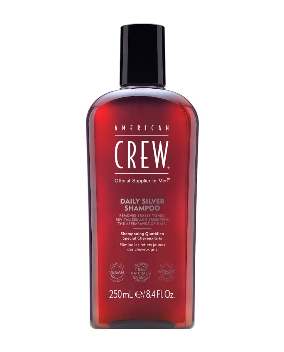 American Crew - Champú hidratante Daily Silver CL1 250 ml American Crew.