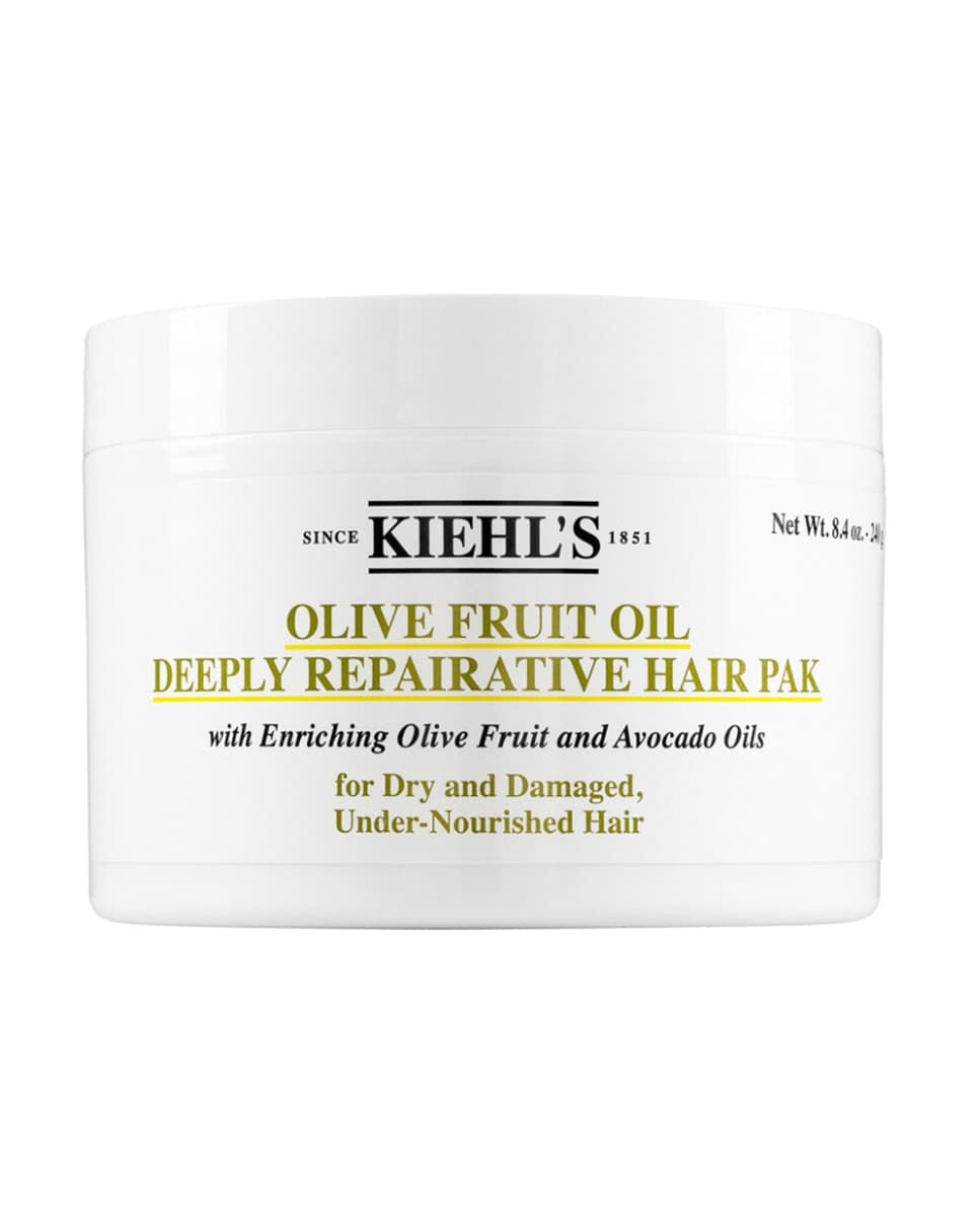 Kiehl's - Mascarilla reparadora Tratamiento capilar para cabellos secos Olive Fruit Oil Deeply Repairative Hair Pak Kiehl's.