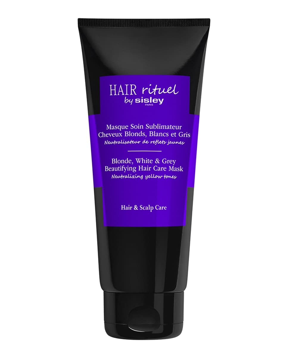 Hair Rituel By Sisley - Mascarilla Capilar Masque Soin Sublimateur Cheveux Blonds Blancs et Gris 200 Ml Hair Rituel by Sisley.