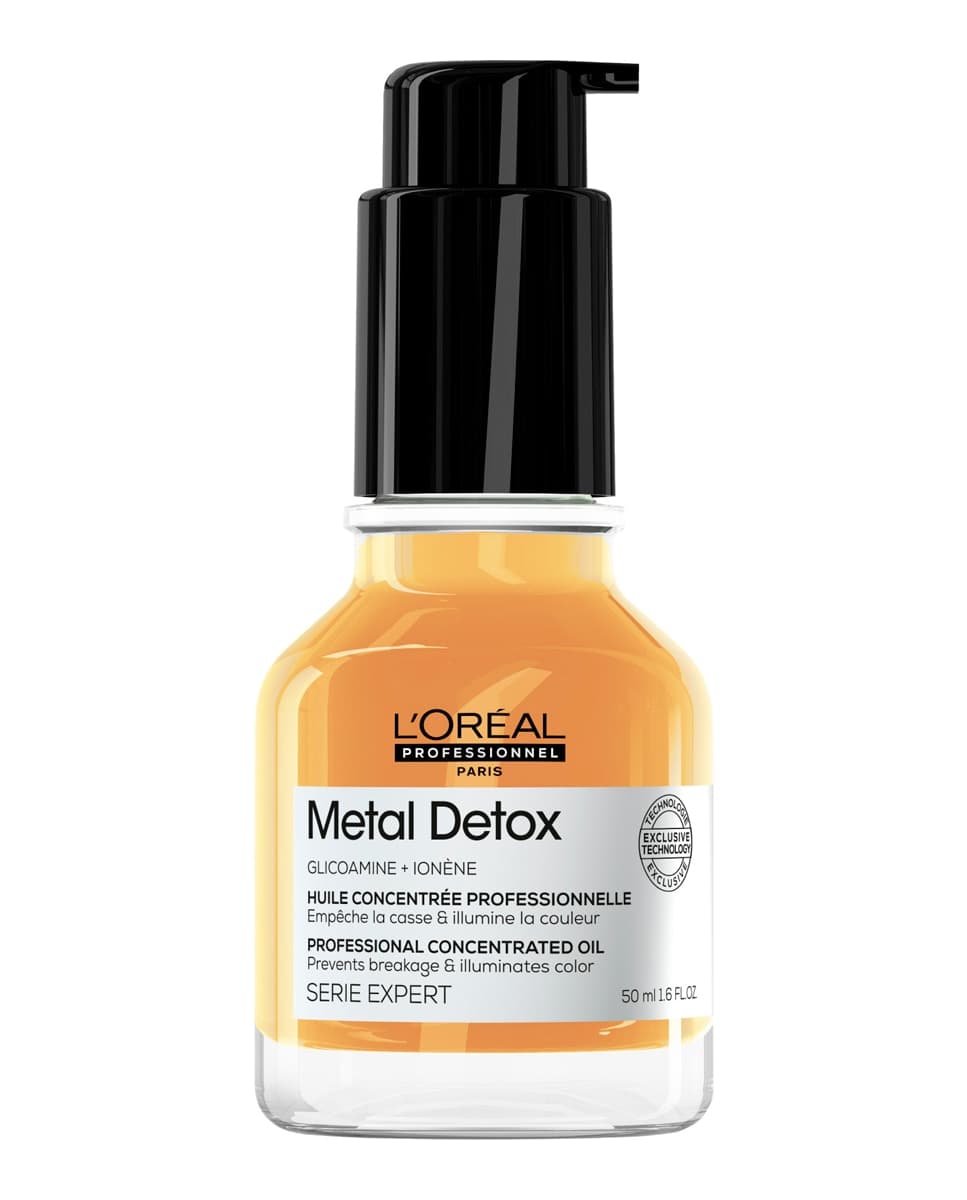 L'Oréal Professionnel - Aceite Concentrado para Cabello Dañado y Teñido Metal Detox Serie Expert 50 ml L'Oreal Professionnel.