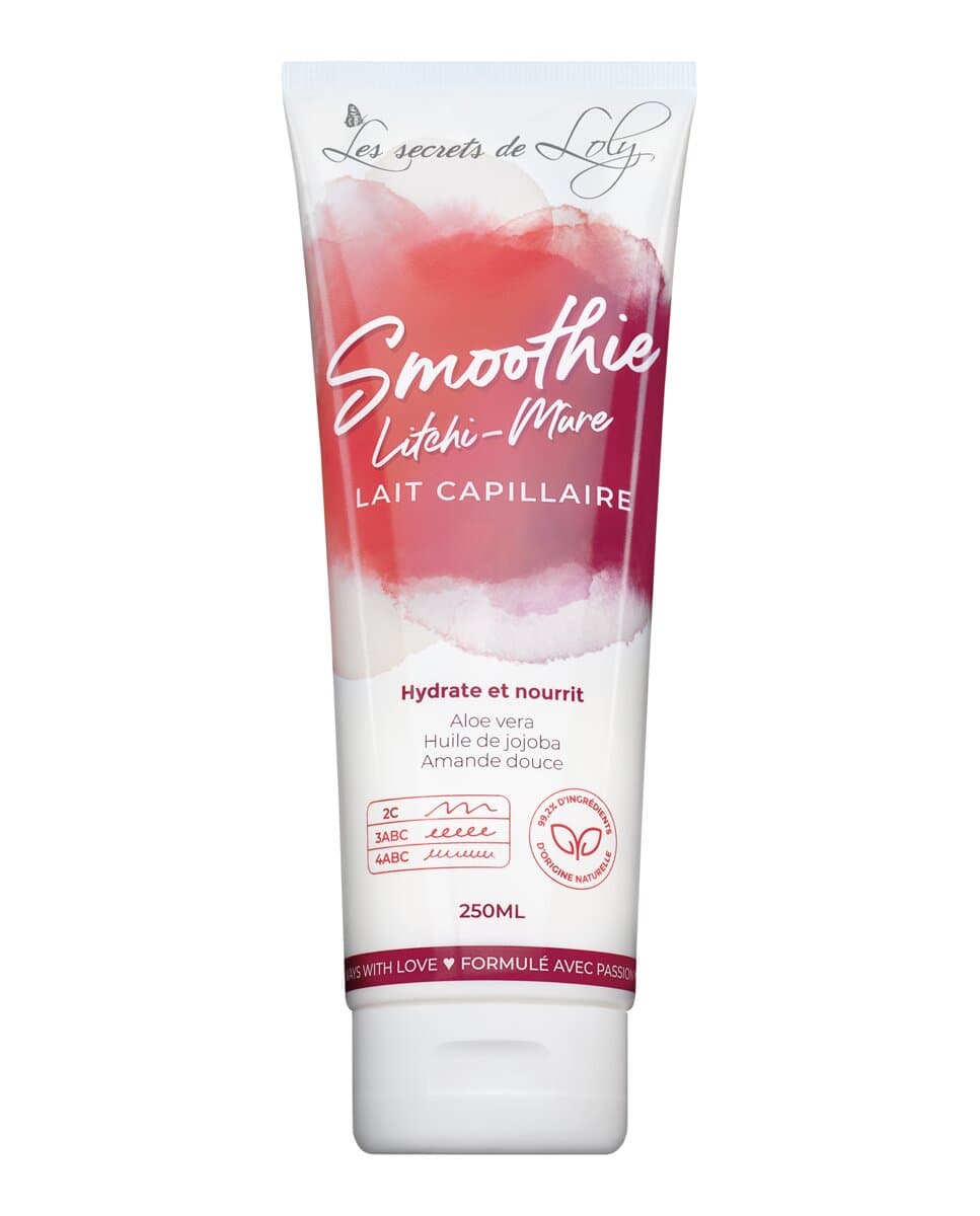 Les Secrets De Loly - Leche Nutritiva Capilar Smoothie Litchi Mure 250 Ml Les Secrets De Loly.