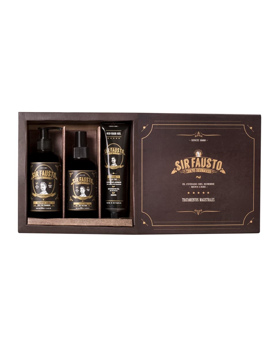 SIR FAUSTO - Estuche de regalo Kit Anticaída Sir Fausto.