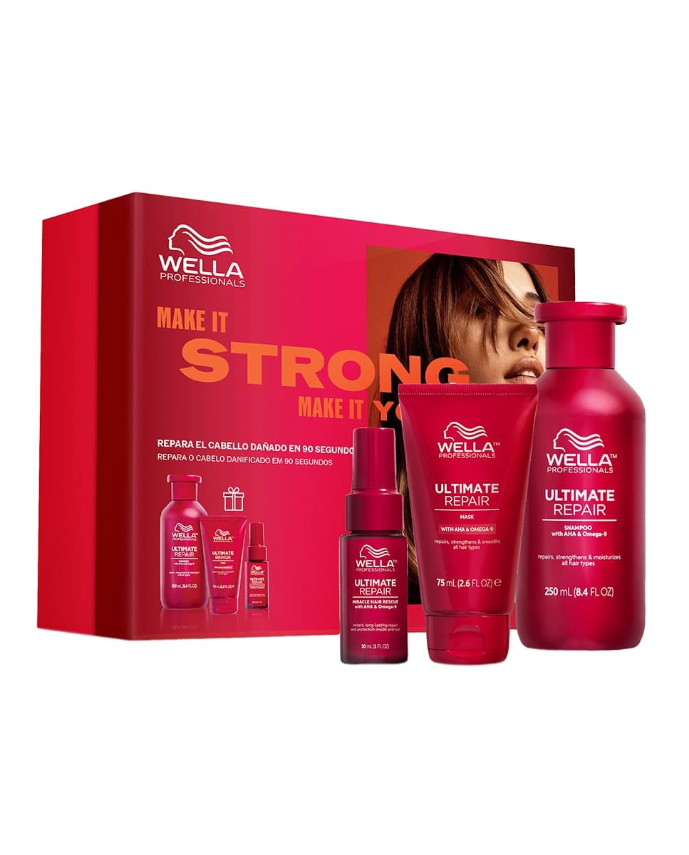 WELLA - Estuche Regalo Nutri Enrich: Nutricion Profunda y Brillo, para cabello seco y encrespado Wella Professionals.