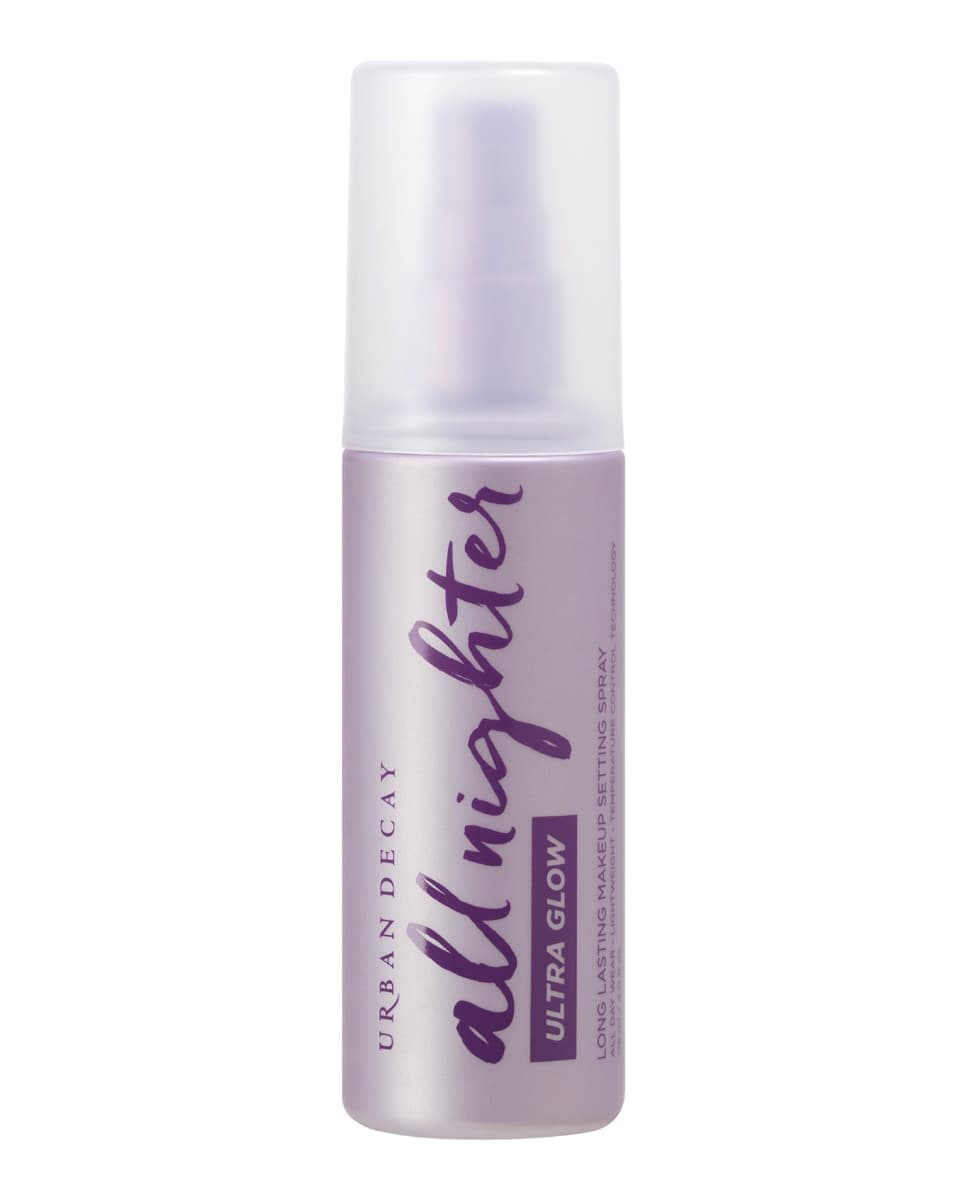 URBAN DECAY - Fijador de maquillaje Complexion & Setting Spray All Nighter Setting Spray Extra Glow Urban Decay.