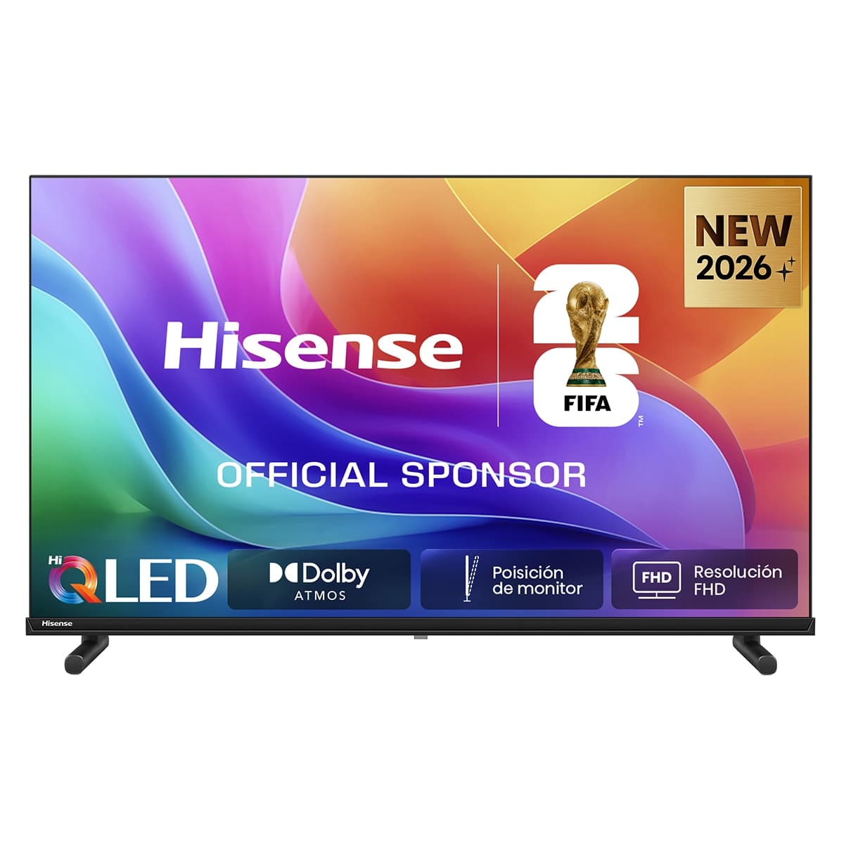 Hisense - TV HI-QLED 32" (80 cm) Hisense 32A5S Full HD Smart TV con IA.