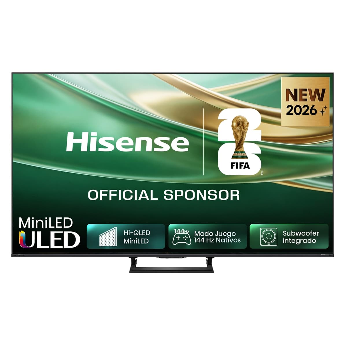 Hisense - TV Mini LED 55"(139 cm) Hisense 55E8S UHD 4K Smart TV con IA.