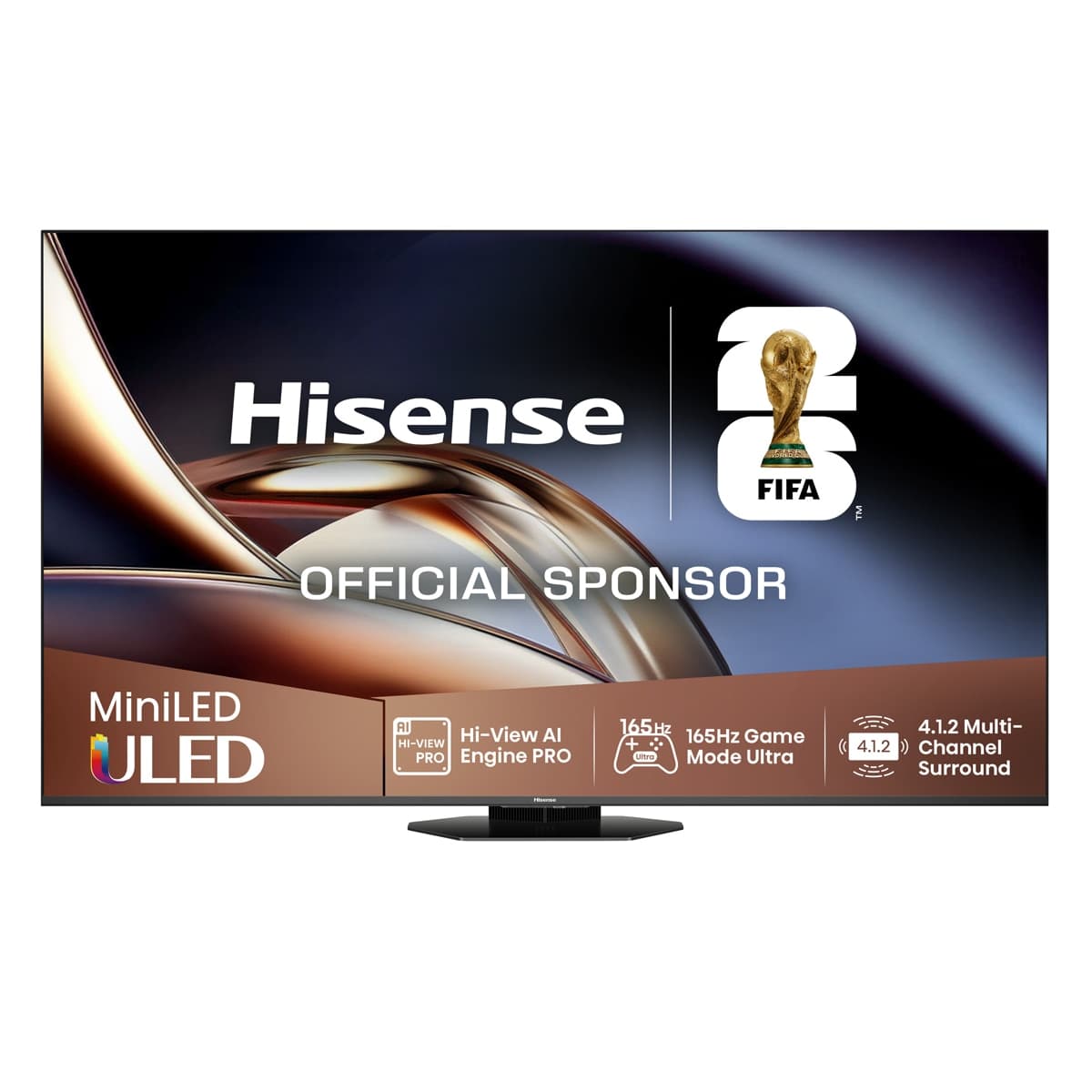 Hisense - TV MiniLED 189 cm (75") Hisense 75U8Q, UHD 4K, Smart TV.