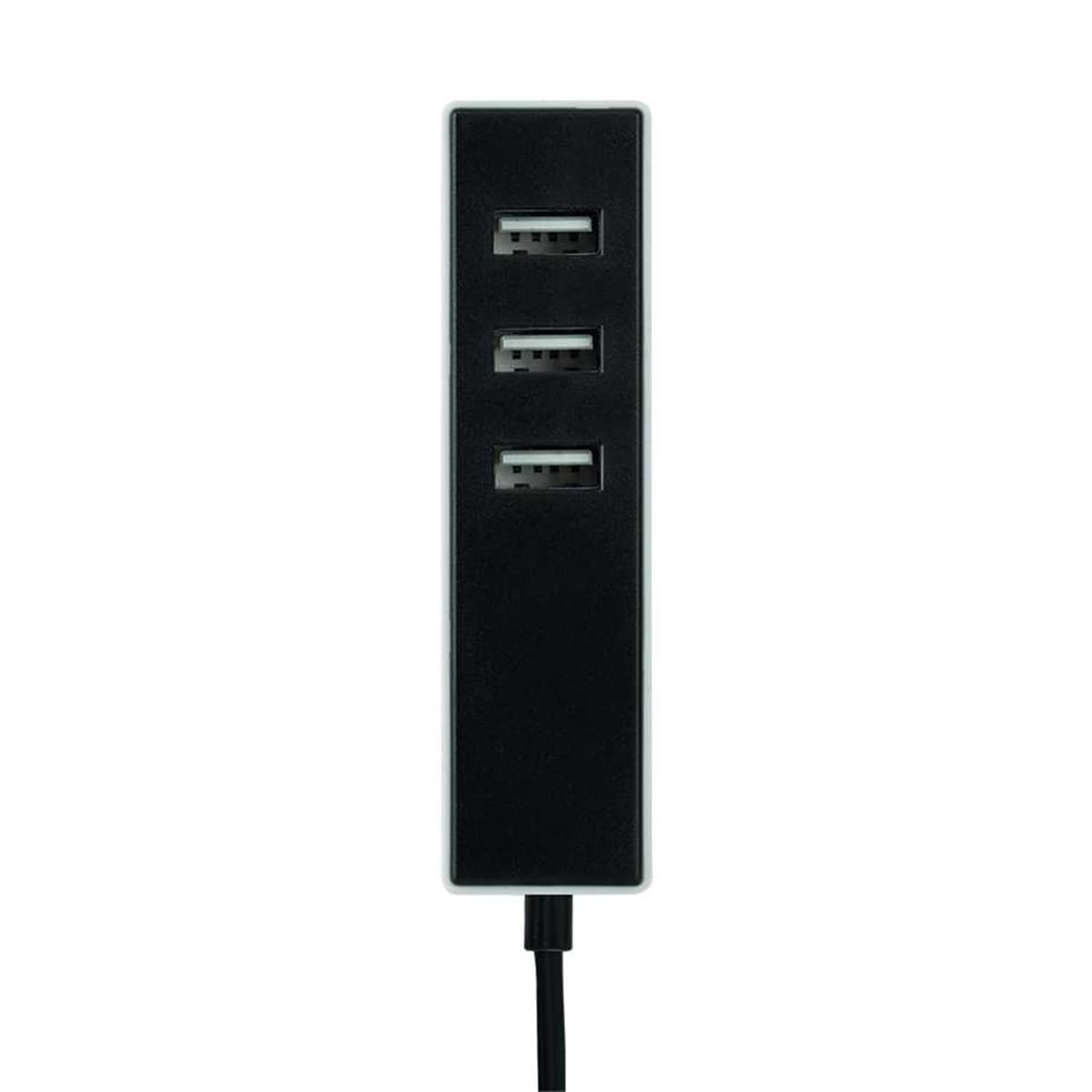 SIMON - Adaptador con fijación 3 USB A y cable 1,5m USB C Simon.
