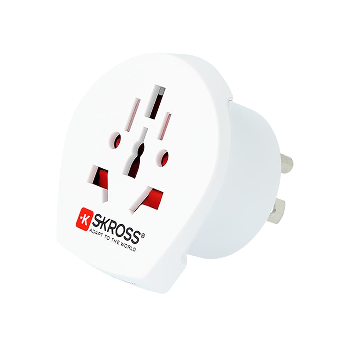 SKROSS - Adaptador de Viaje Mundial a USA para Dispositivos de 2 y 3 Polos.