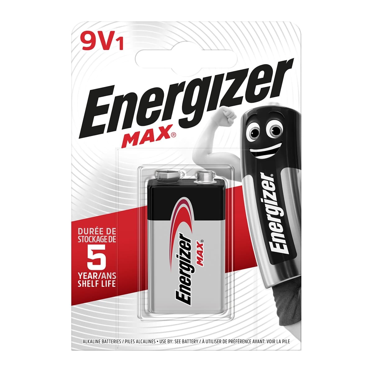 ENERGIZER - Pila alcalina tipo petaca PP3 - 6LR61.