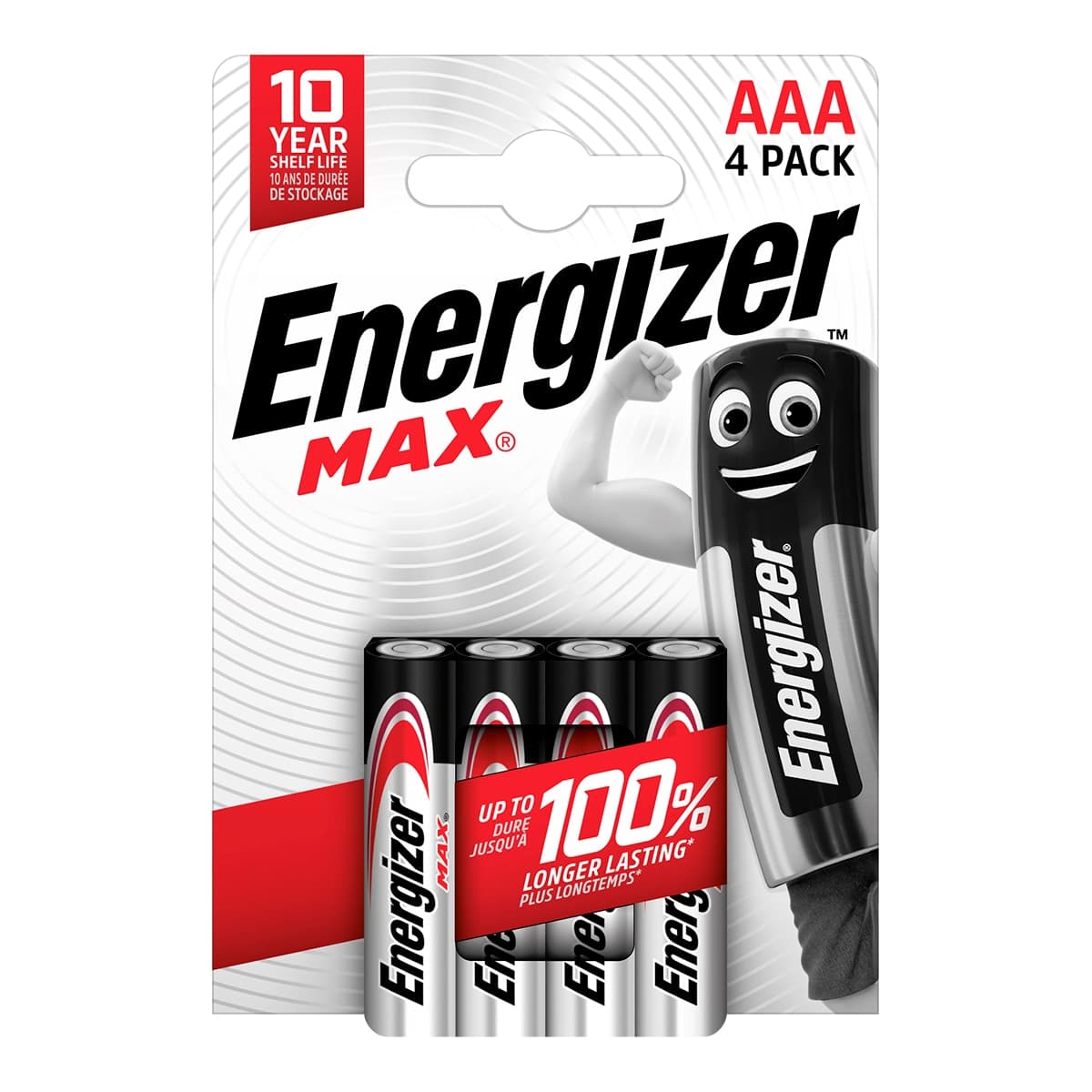 ENERGIZER - Pila alcalina tipo AAA - LR03.