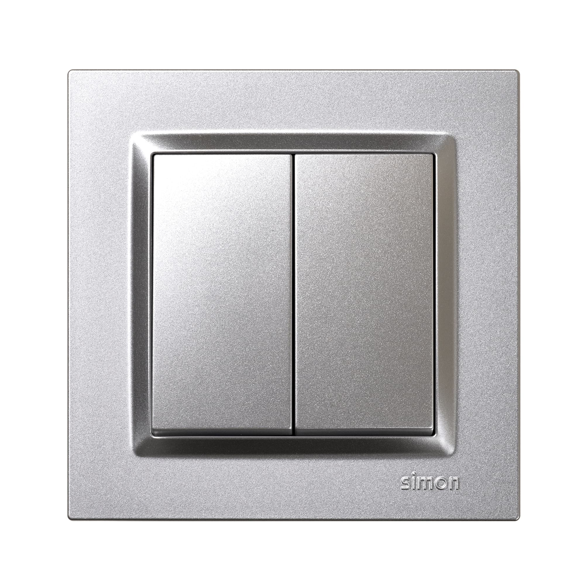 SIMON - Conmutador Eléctrico Doble Interiores.
