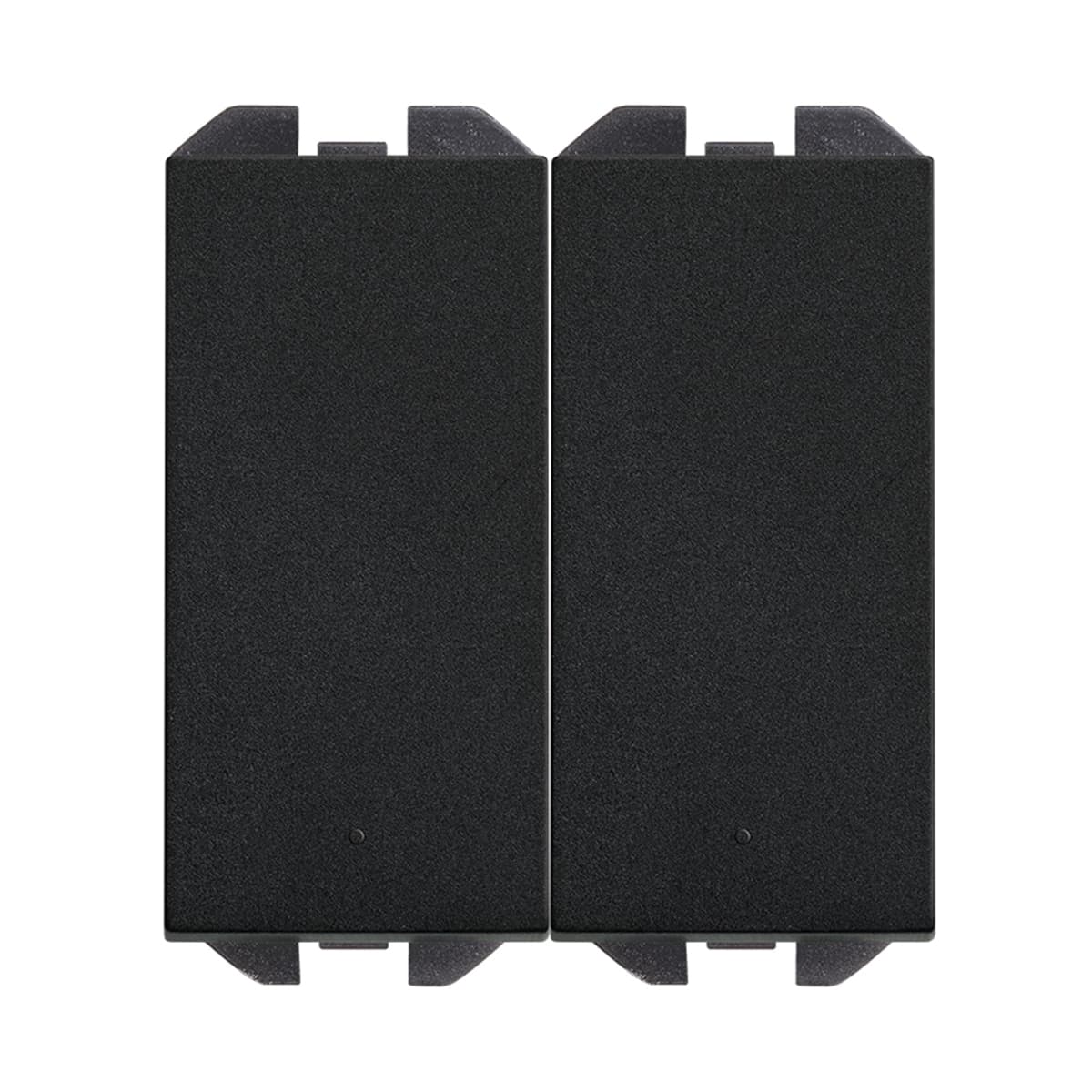 SIMON - Conmutador Pulsante Doble 10AX Teclas Estrechas S270.