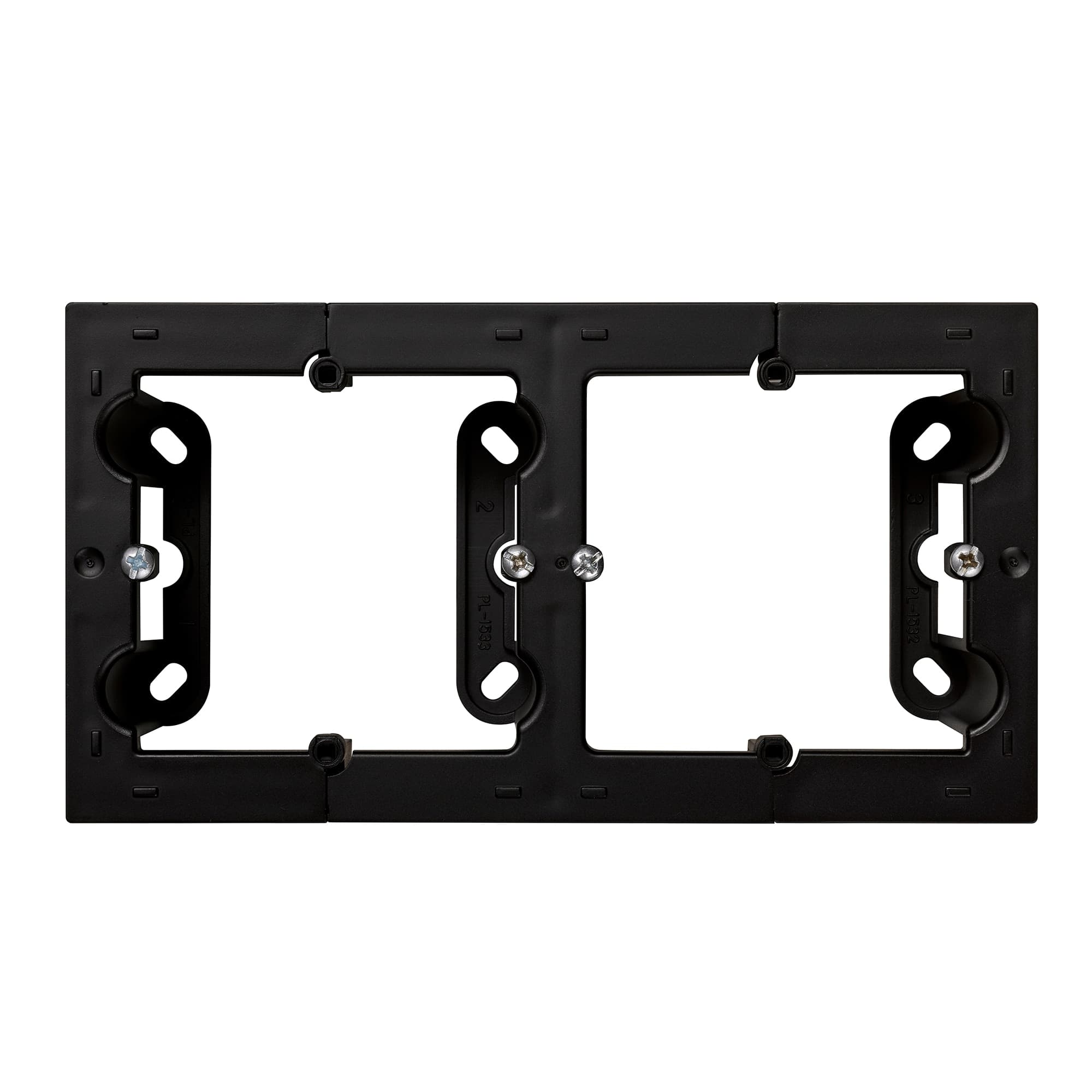SIMON - Caja Doble de superficie Uso Interiores.