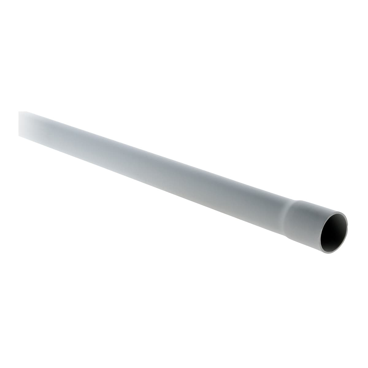 ZENITECH - Tubo rígido pvc Gris 20 mm 100325.