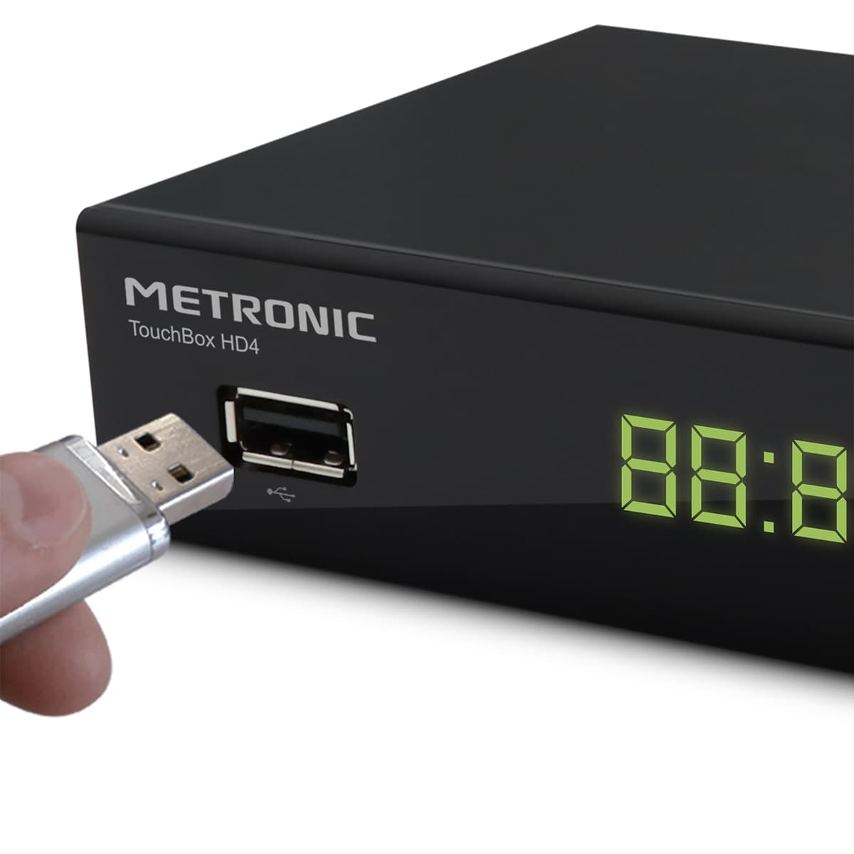 Metronic - Receptor Satélite DVB-S2 HD4.