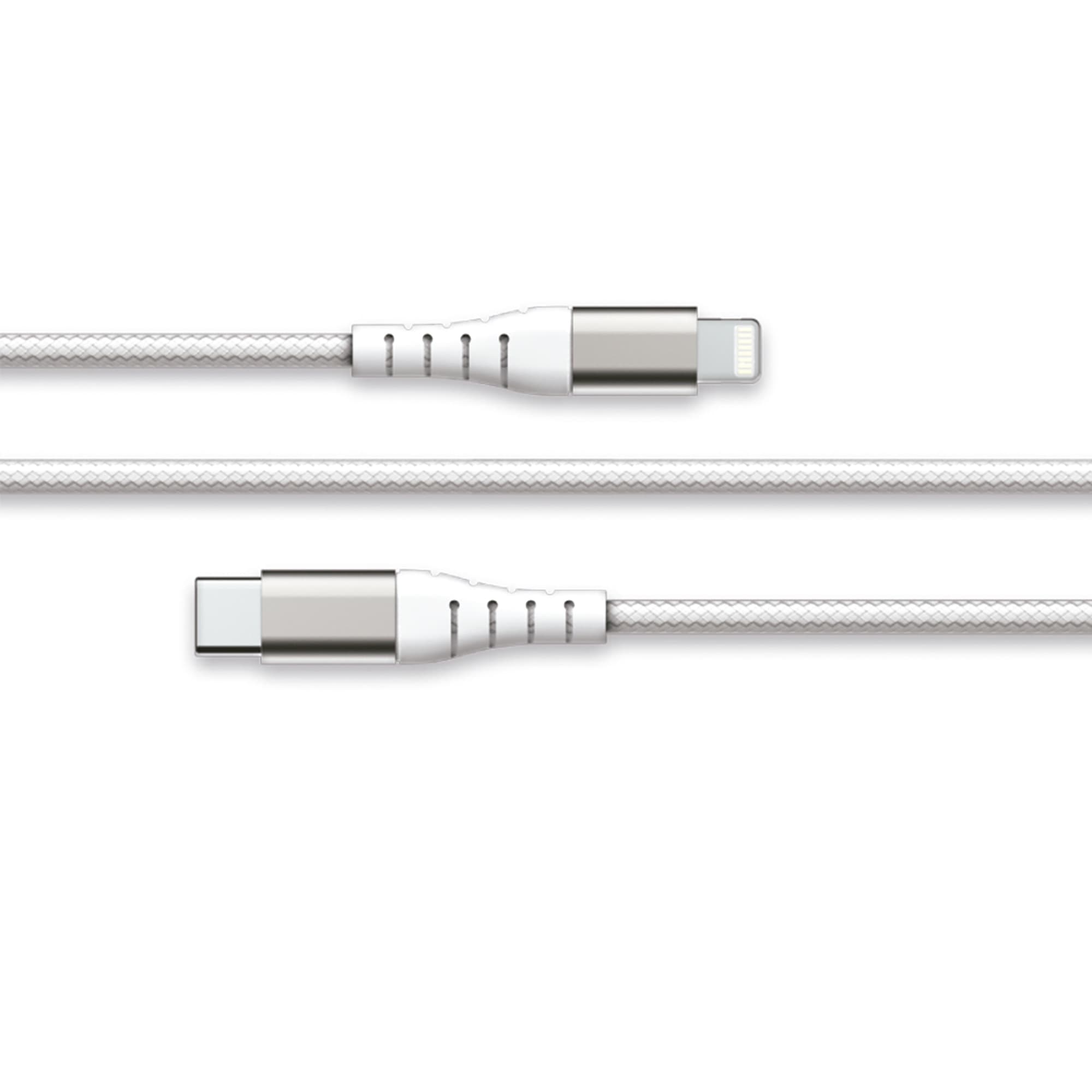 FORCE POWER - Cable Reforzado USB C - USB Lightning 2 m.