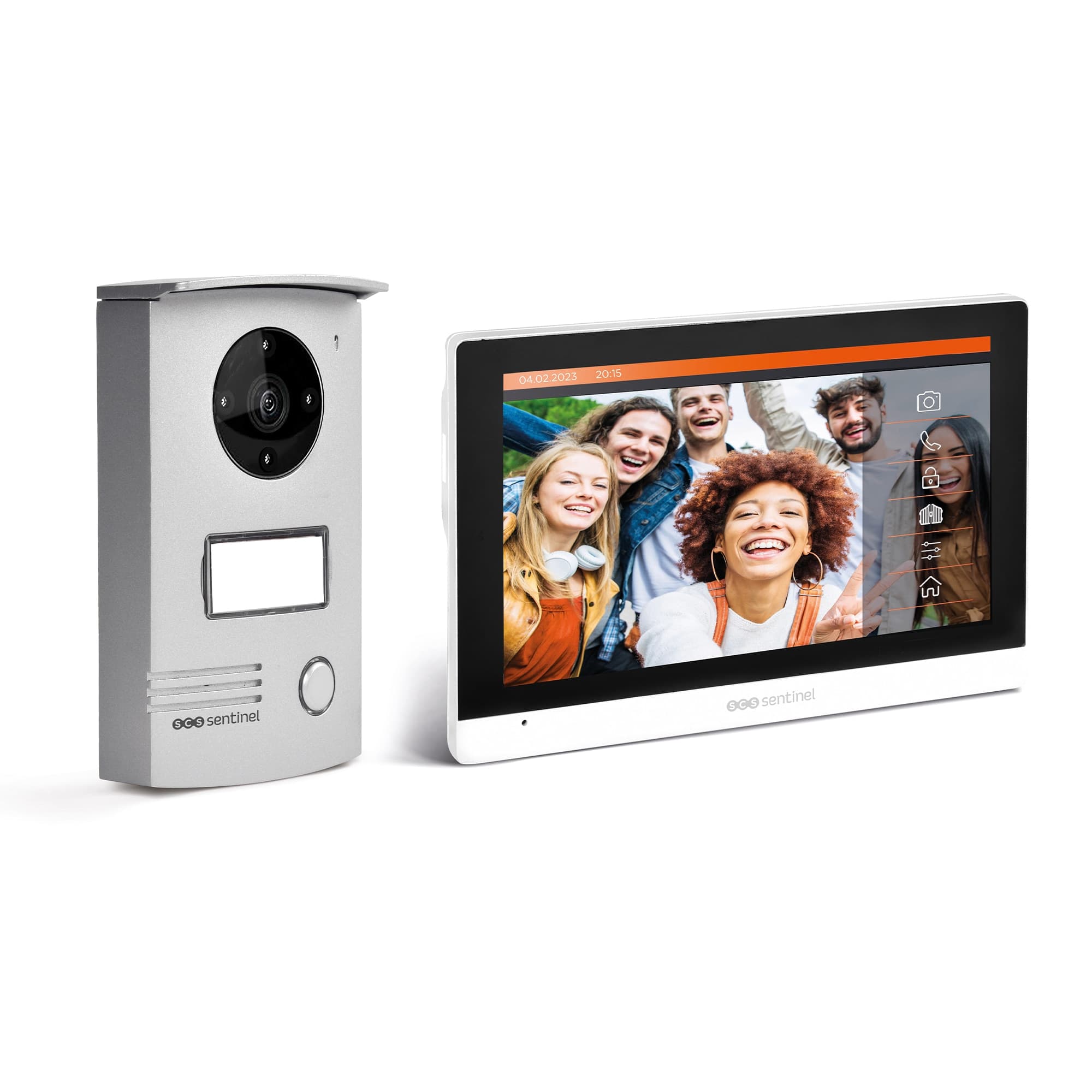 SCS SENTINEL - Videoportero Inteligente con cable VisioDoor WiFi 18 cm (7").
