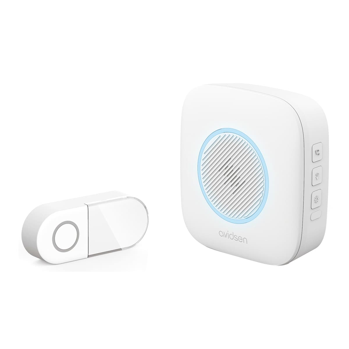 Avidsen - Timbre Inalámbrico con Luz Intermitente y Batería Sona.