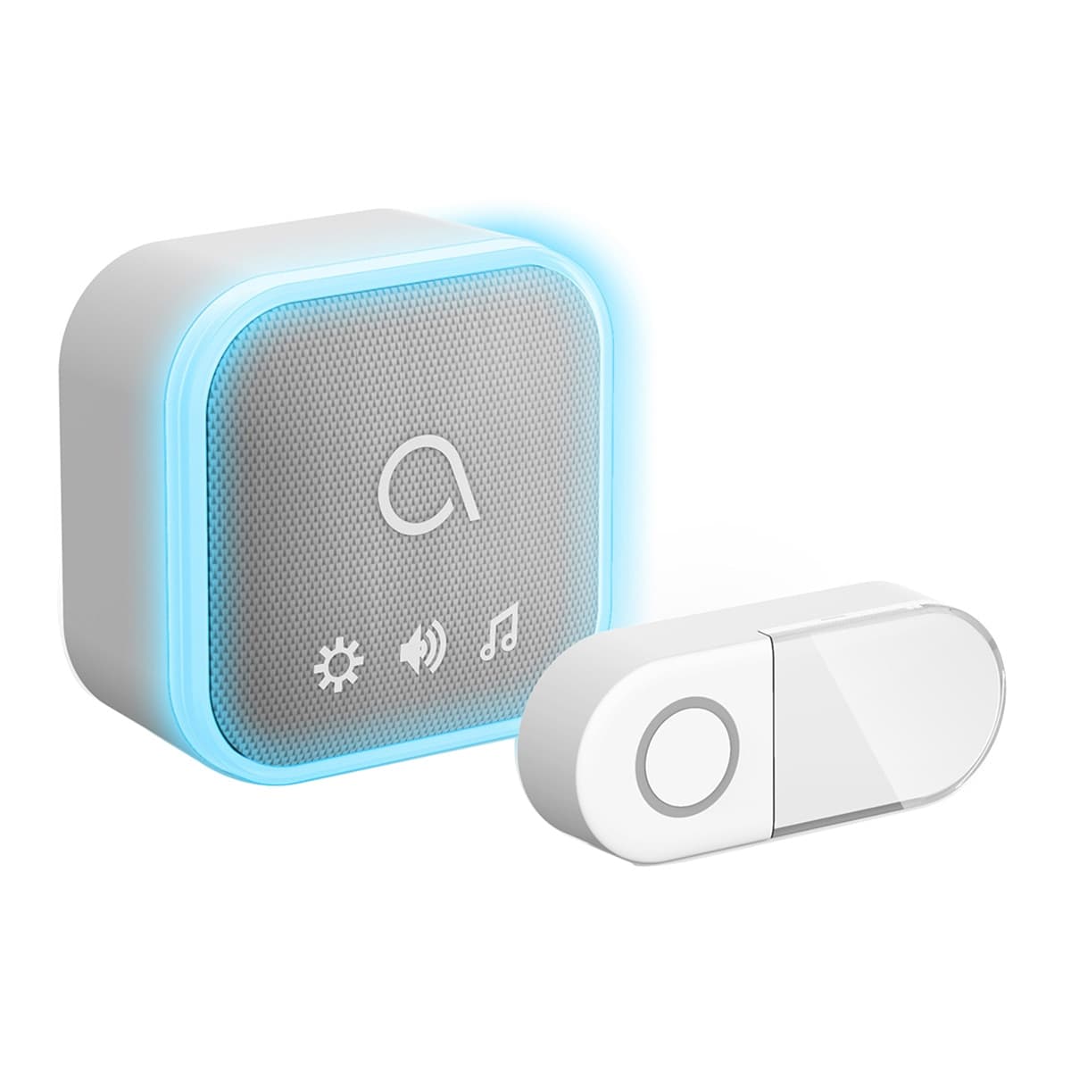 Avidsen - Timbre de Flash Inalámbrico Sona-T con Funda Textil.