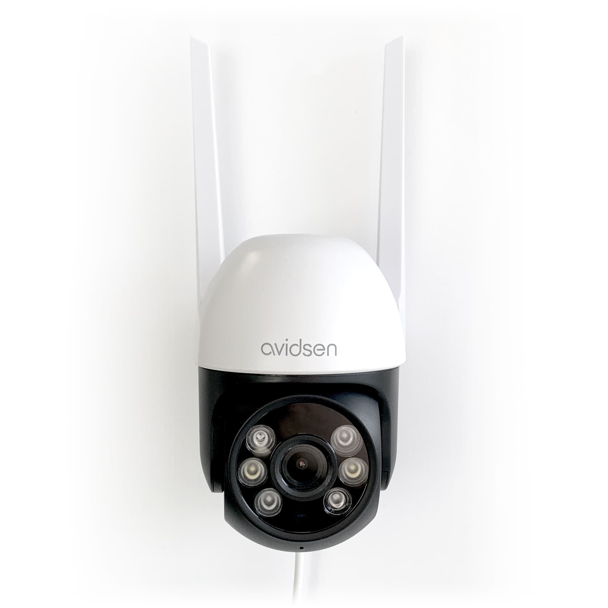 Avidsen - Cámara de seguridad motorizada para exterior HomeCam 2K PTZ Avidsen Home - Avidsen.