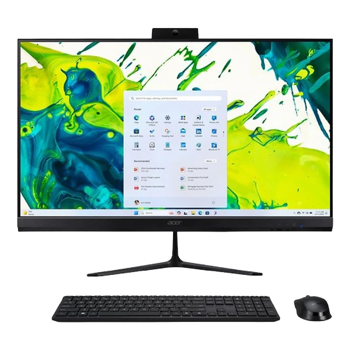 Acer - All in One Acer Aspire C24-2G, Intel Core 5-120U, 16GB, 512GB SSD, 24", W11.