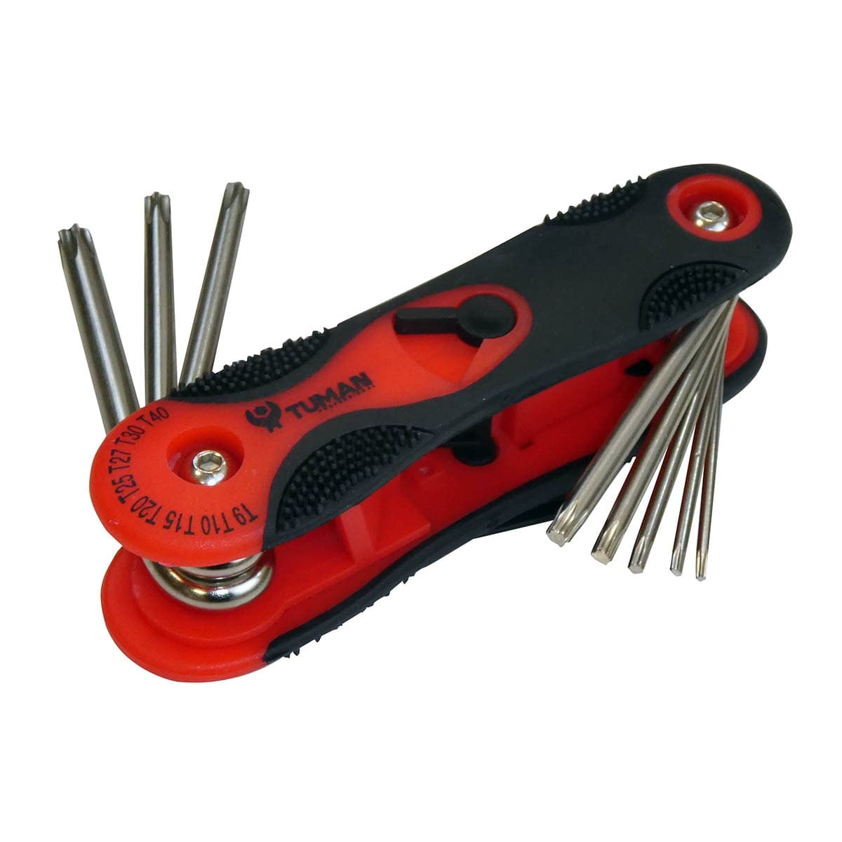 TUMAN - Juego 8 llaves Torx.