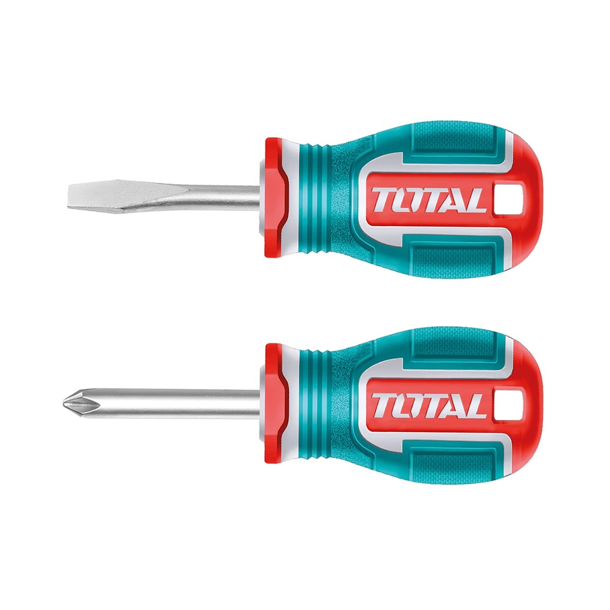 Total - Juego 2 Destornilladores Mini.
