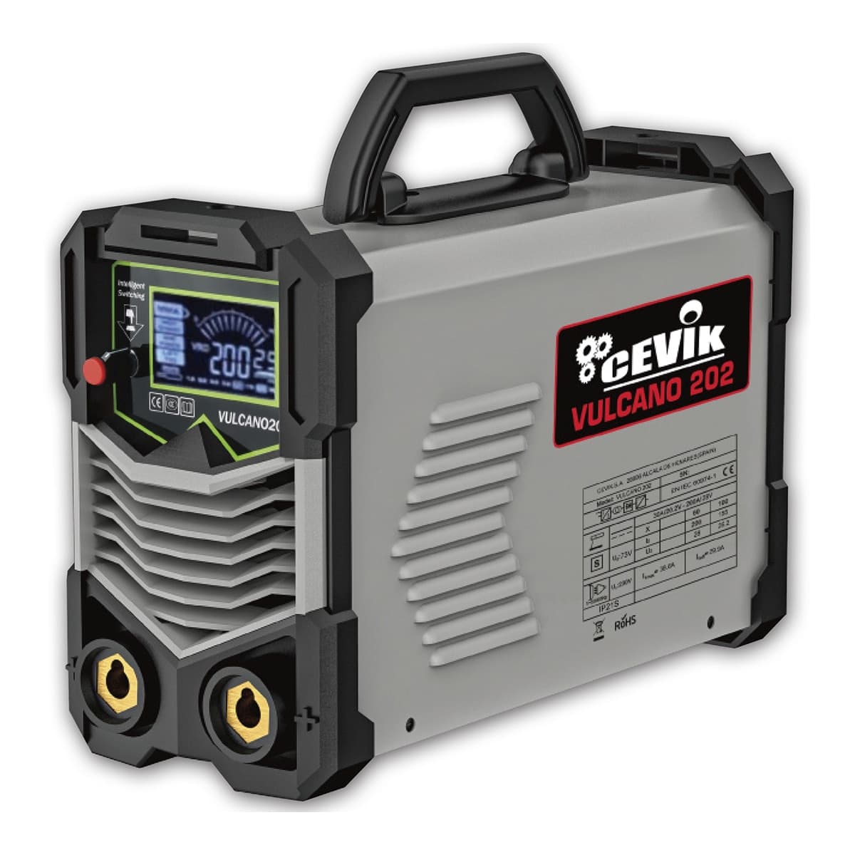 CEVIK - Soldador Inverter 200 A CE-VULCANO 202.