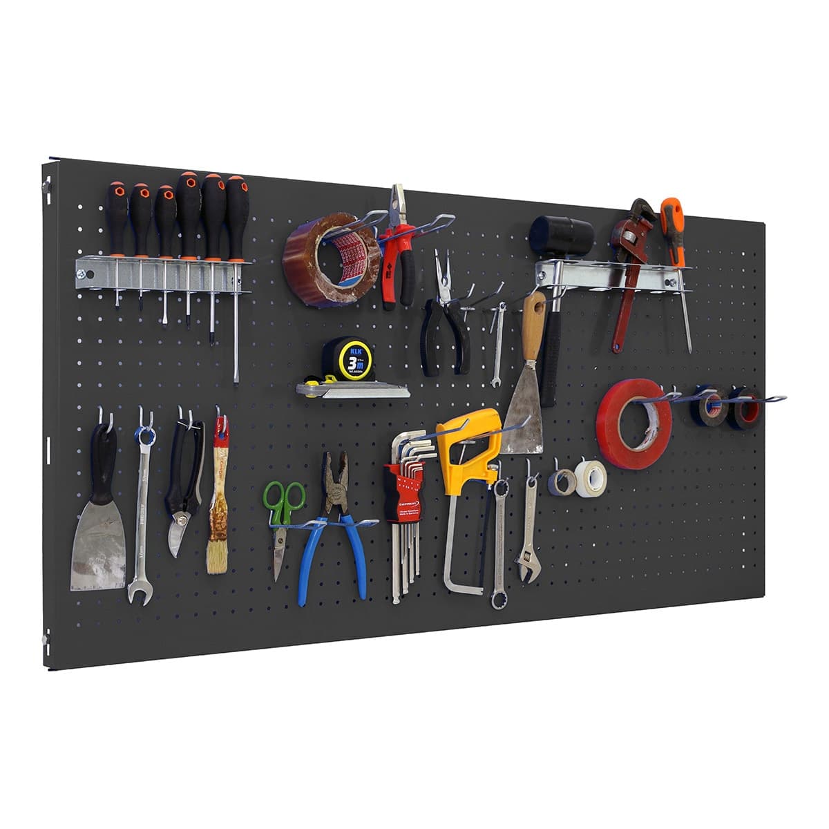 SIMONRACK - Panel Herramientas Panelclick 150 x 60 x 3,5 cm con 22 Ganchos.