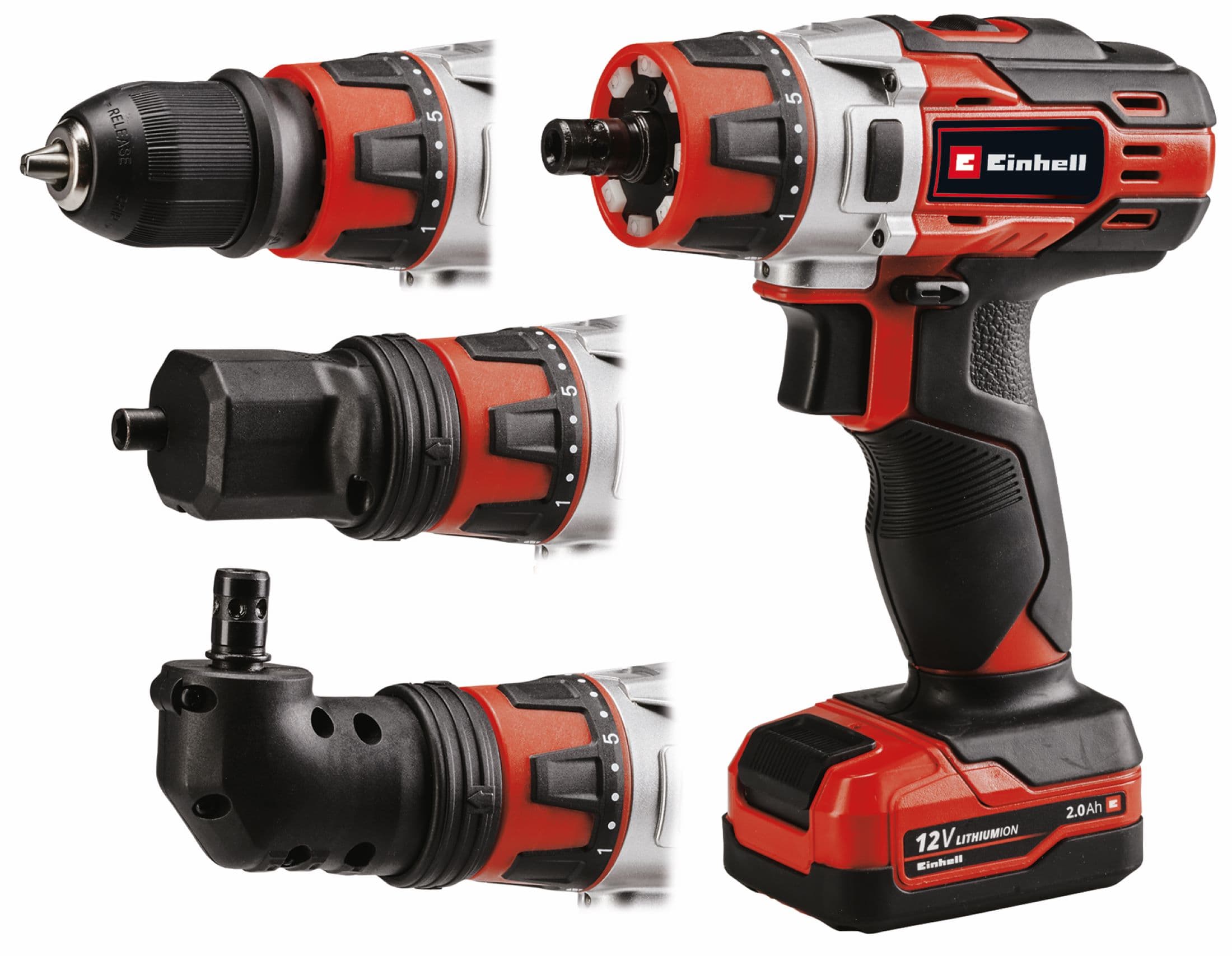 Einhell - Taladro Batería 12V TE-CD.
