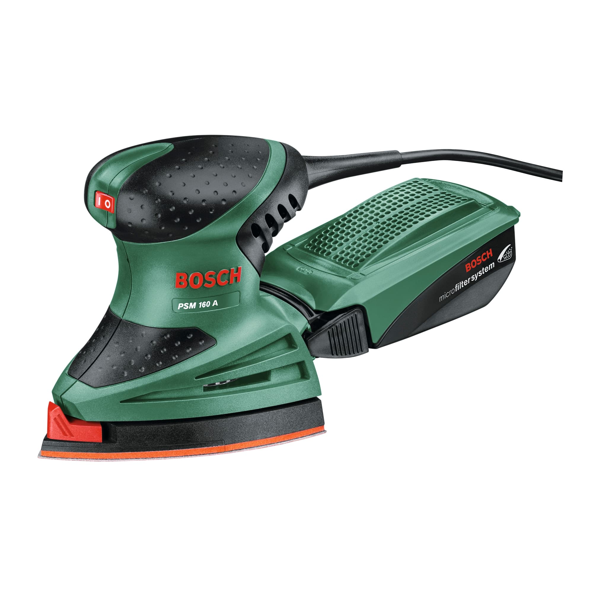 Bosch - Lijadora Mouse Eléctrica con cable a red 160 W PSM 160 SET.