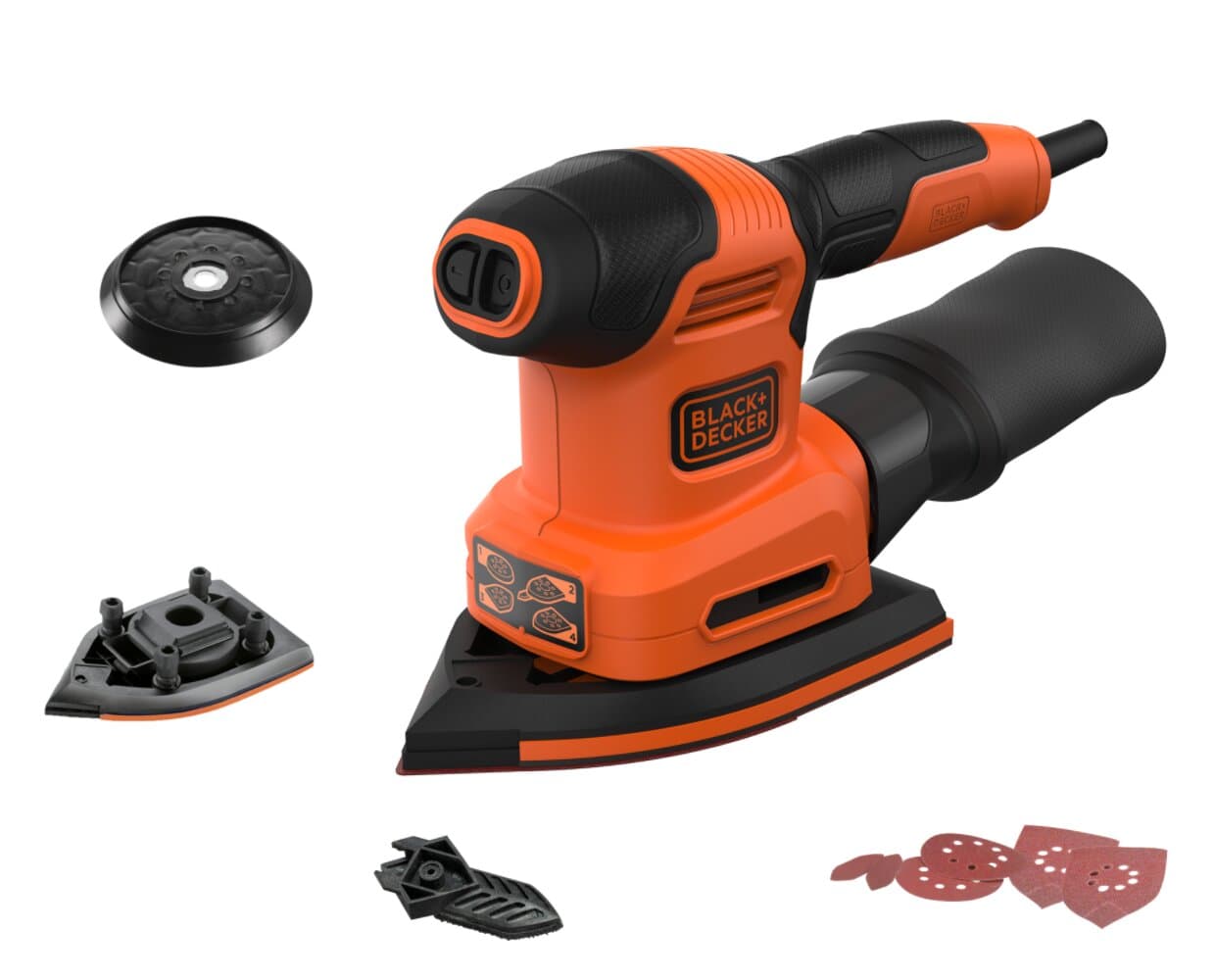 BLACK+DECKER - Multilijadora Eléctrica con cable a red 200 W BEW200-QS...