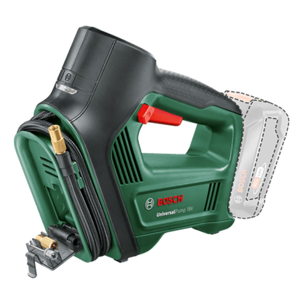 Bosch - Bomba de Aire Comprimido a Batería UniversalPump 18V sin Batería.