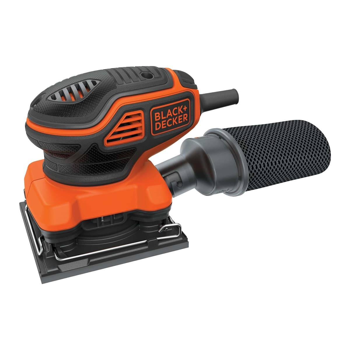 BLACK+DECKER - Lijadora Eléctrica Orbital 220W + 1 Hoja Lija.