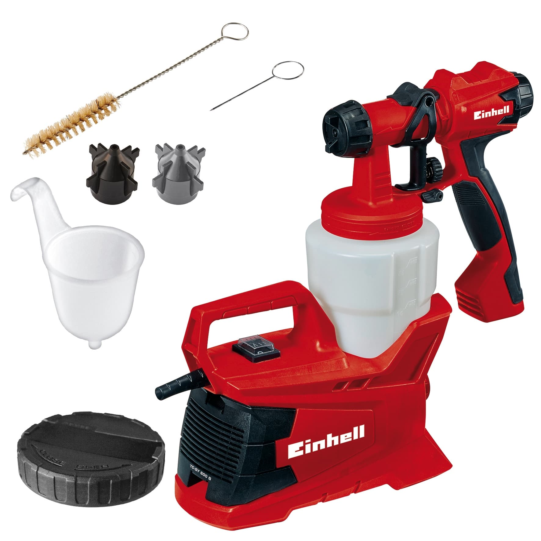 Einhell - Pistola de pintura eléctrica Einhell TC-SY 600 S.